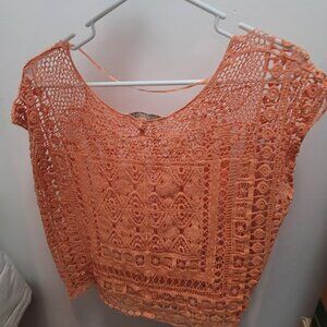 Lauren Conrad Lace Knit Top